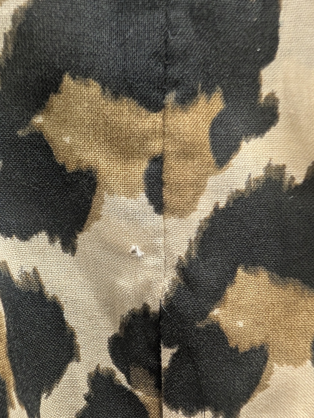 Zara Leopard Print Maxi Buttondown Dress - Beige Black Brown - Picture 6 of 6